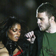 Justin Timberlake performs with Janet Jackson during the halftime show at Super Bowl XXXVIII on February 1, 2004 in Houston, Texas.